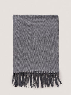 Sciarpa con frange|Colore:Grigio