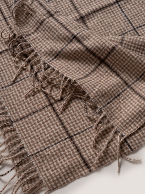 Sciarpa con frange|Colore:Beige