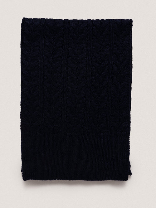 Sciarpa Jacquard|Colore:Blu