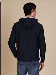 Giubbotto reversibile con cappuccio|Colore:Blu