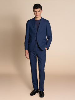 Abito uomo in tessuto misto|Colore:Blu