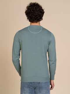 Maglia basic girocollo |Colore:Salvia