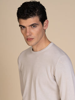 Maglia basic girocollo |Colore:Ghiaccio