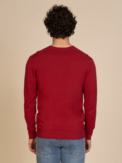 Maglia girocollo |Colore:Ciliegia