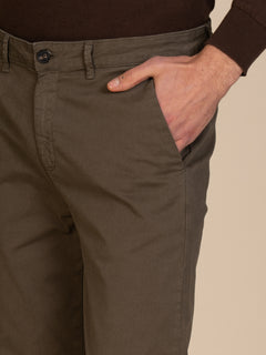 Pantaloni gabardina tasca America|Colore:Verde militare