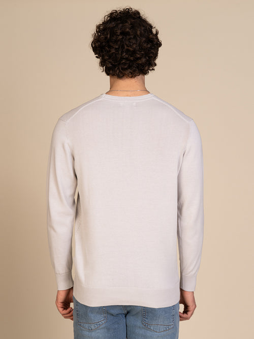 Maglia girocollo |Colore:Ghiaccio