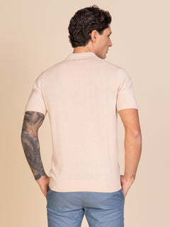 Polo maglia collo derby|Colore:Sabbia