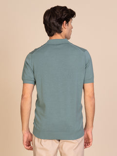 Polo maglia collo derby|Colore:Salvia