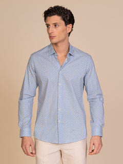 Camicia collo classico fantasia|Colore:Fantasia 1