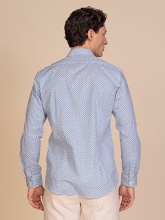 Camicia collo classico fantasia|Colore:Fantasia 1