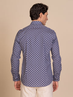 Camicia collo classico fantasia|Colore:Fantasia 2