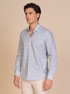 Camicia collo classico fantasia|Colore:Fantasia 3