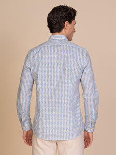 Camicia collo classico fantasia|Colore:Fantasia 3