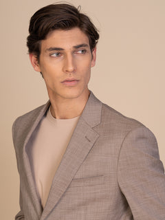 Abito uomo in tessuto misto|Colore:Beige