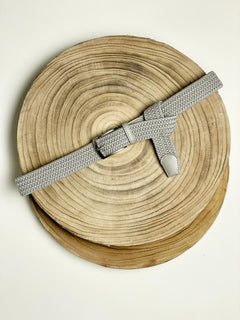 Cintura intrecciata|Colore:Grigio