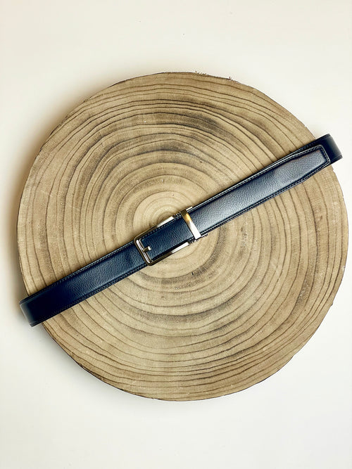 Cintura in pelle|Colore:Blu