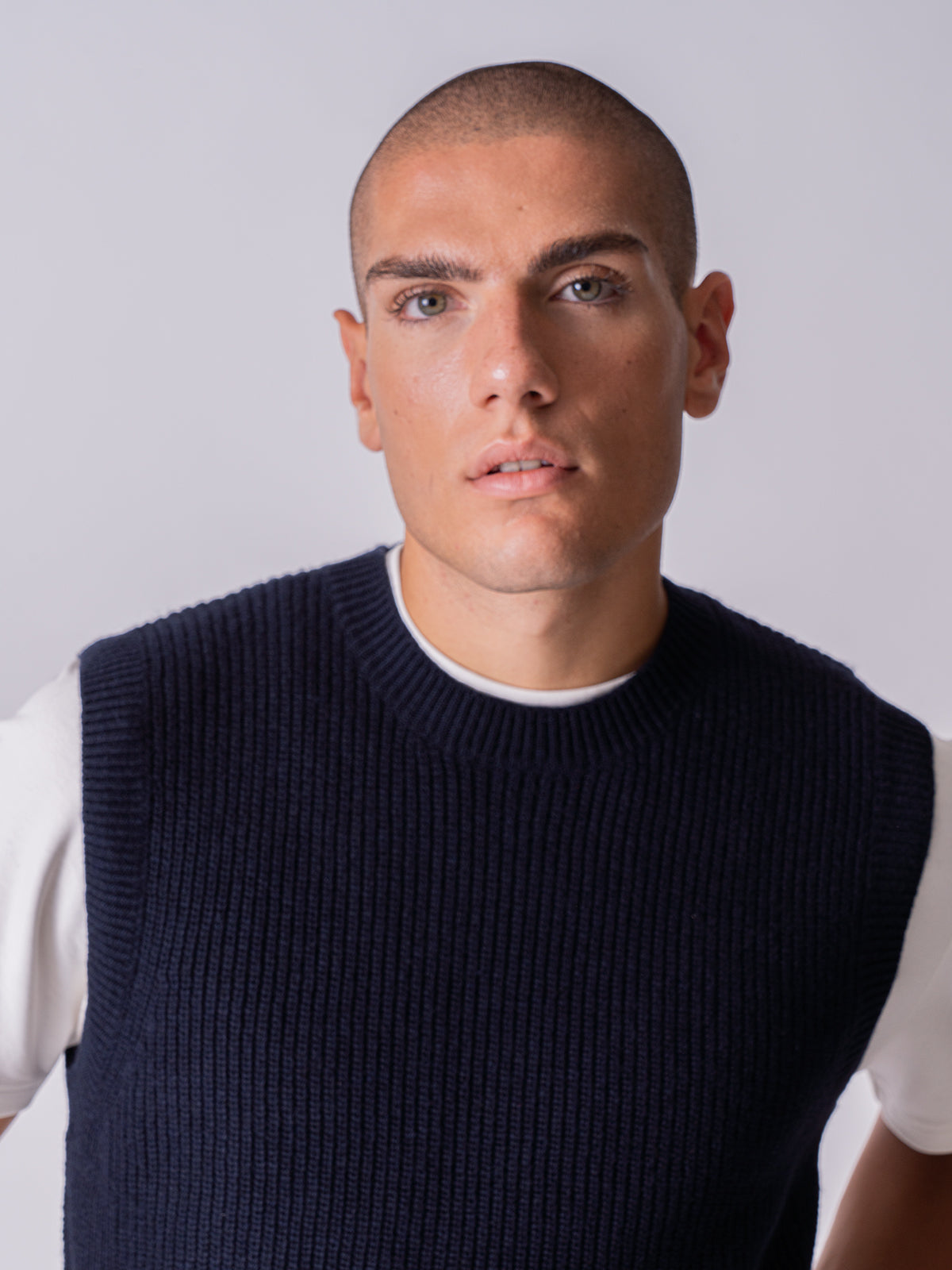 MAGLIA GILET|Colore:Blu