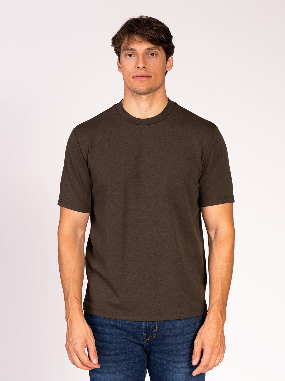 T-SHIRT GIROCOLLO |Colore:Verde