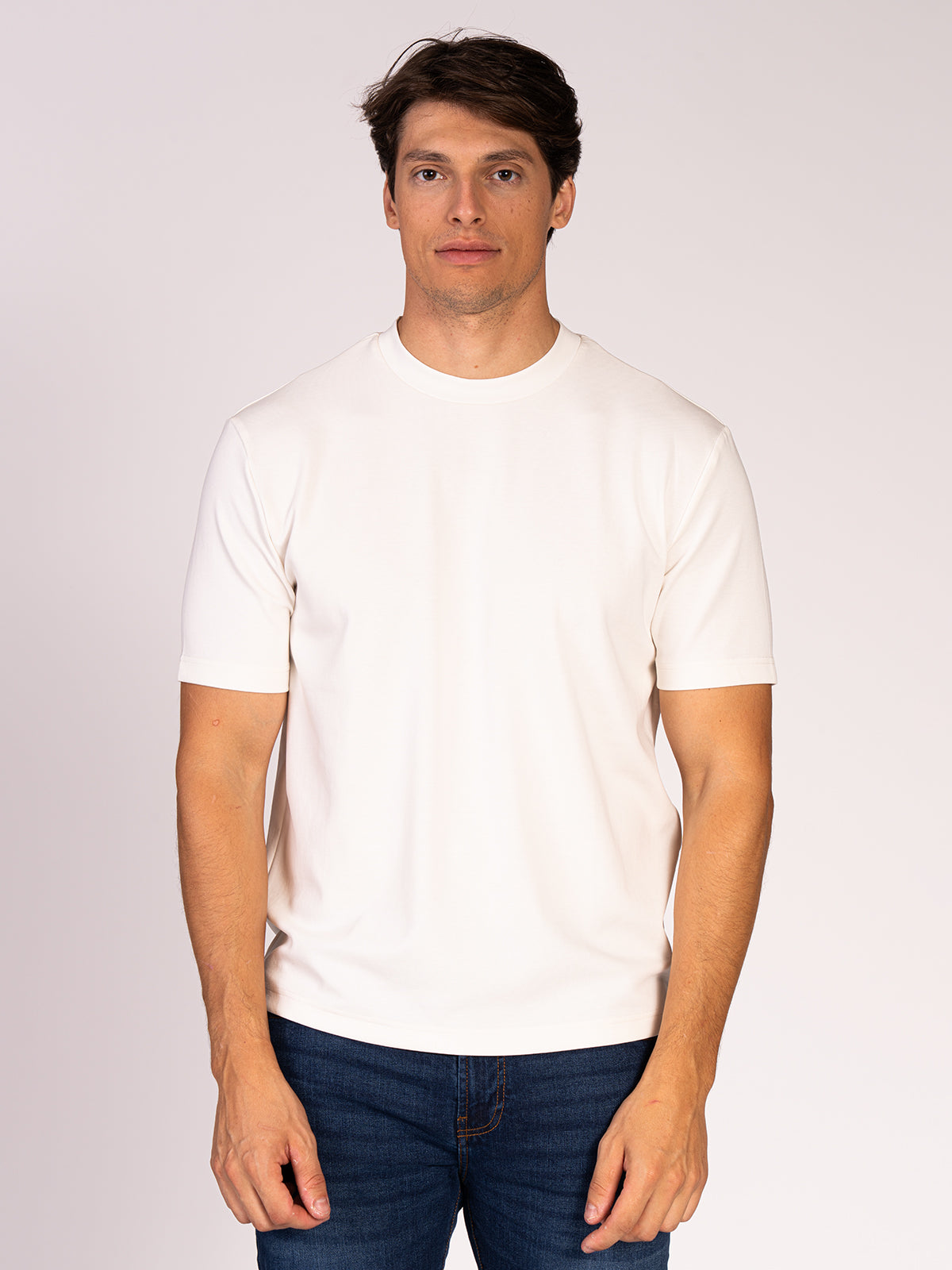 T-SHIRT IN JERSEY|Colore:Bianco