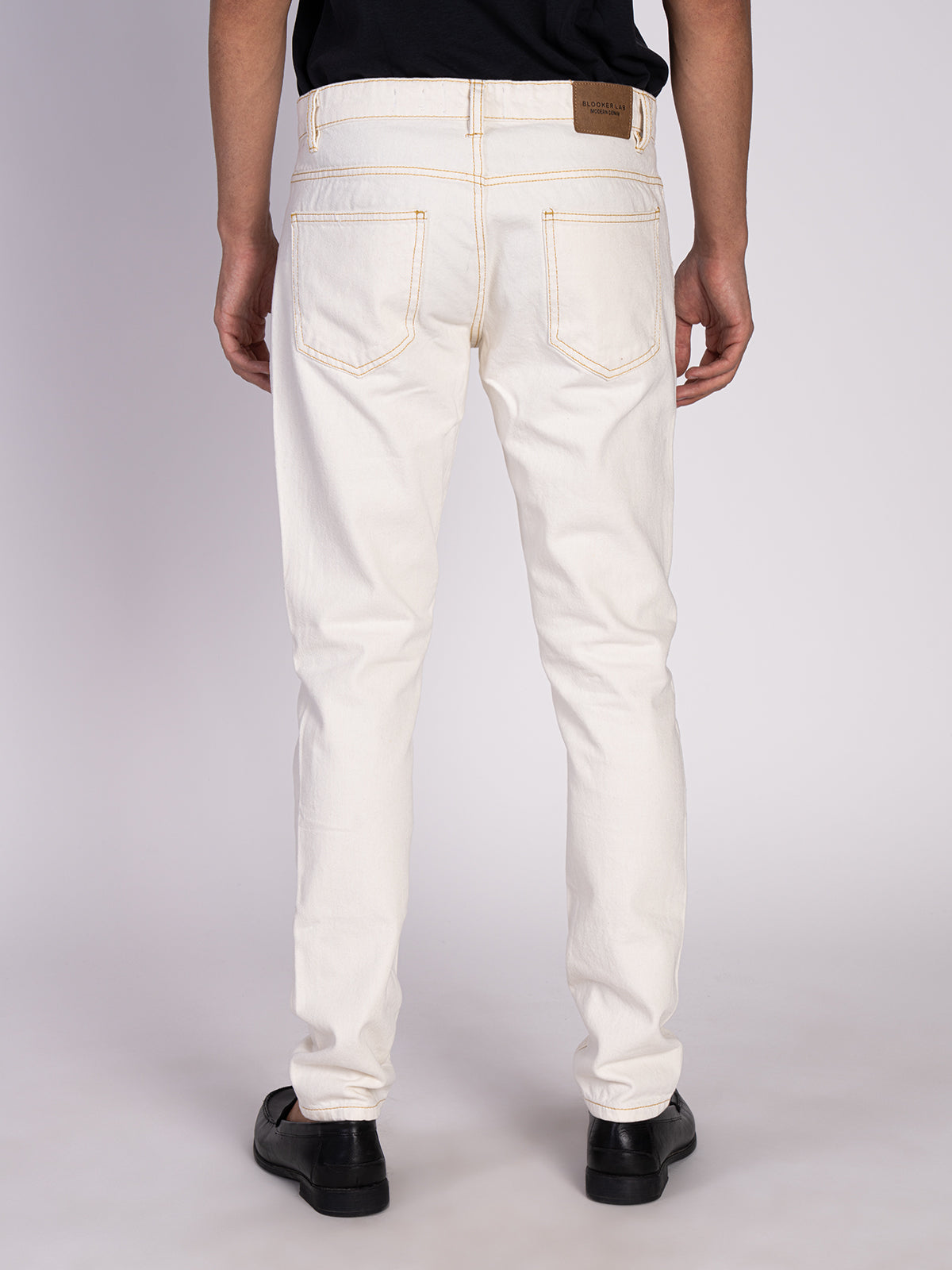 JEANS 5 TASCHE|Colore:Panna