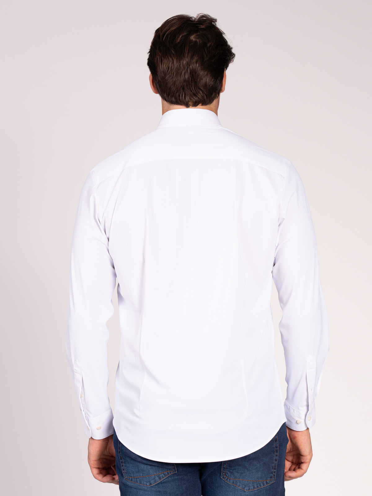 Camicia tessuto tecnico|Colore:Bianco