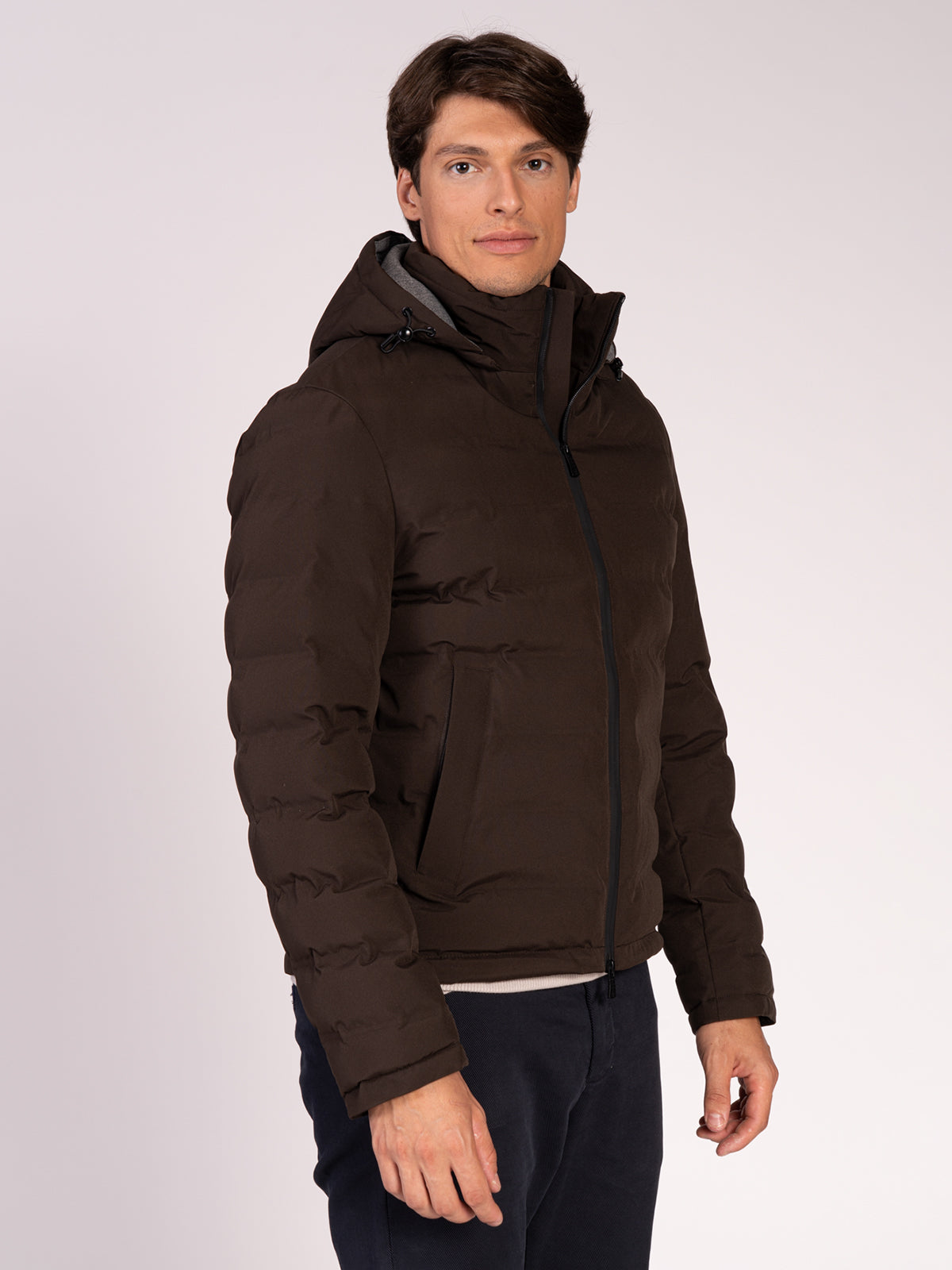 GIUBBOTTO TRAPUNTATO|Colore:Brown