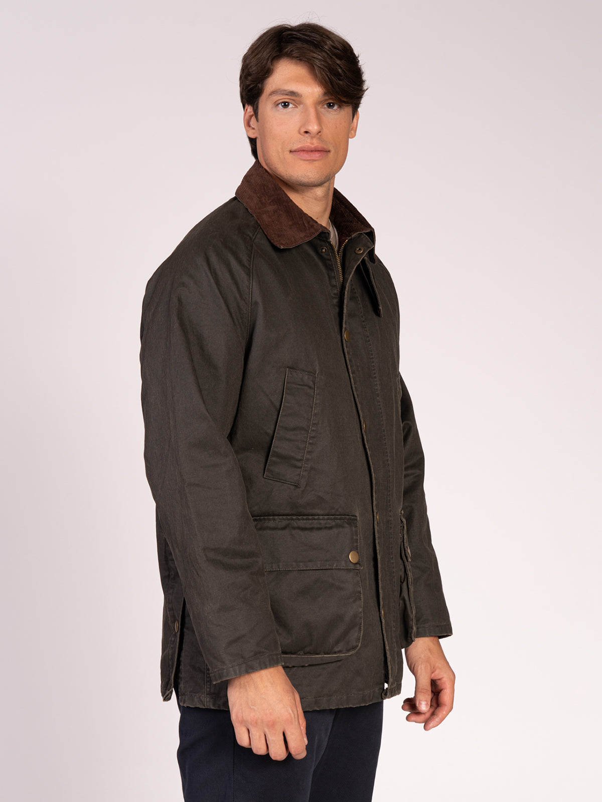 GIACCA CERATA|Colore:Verde
