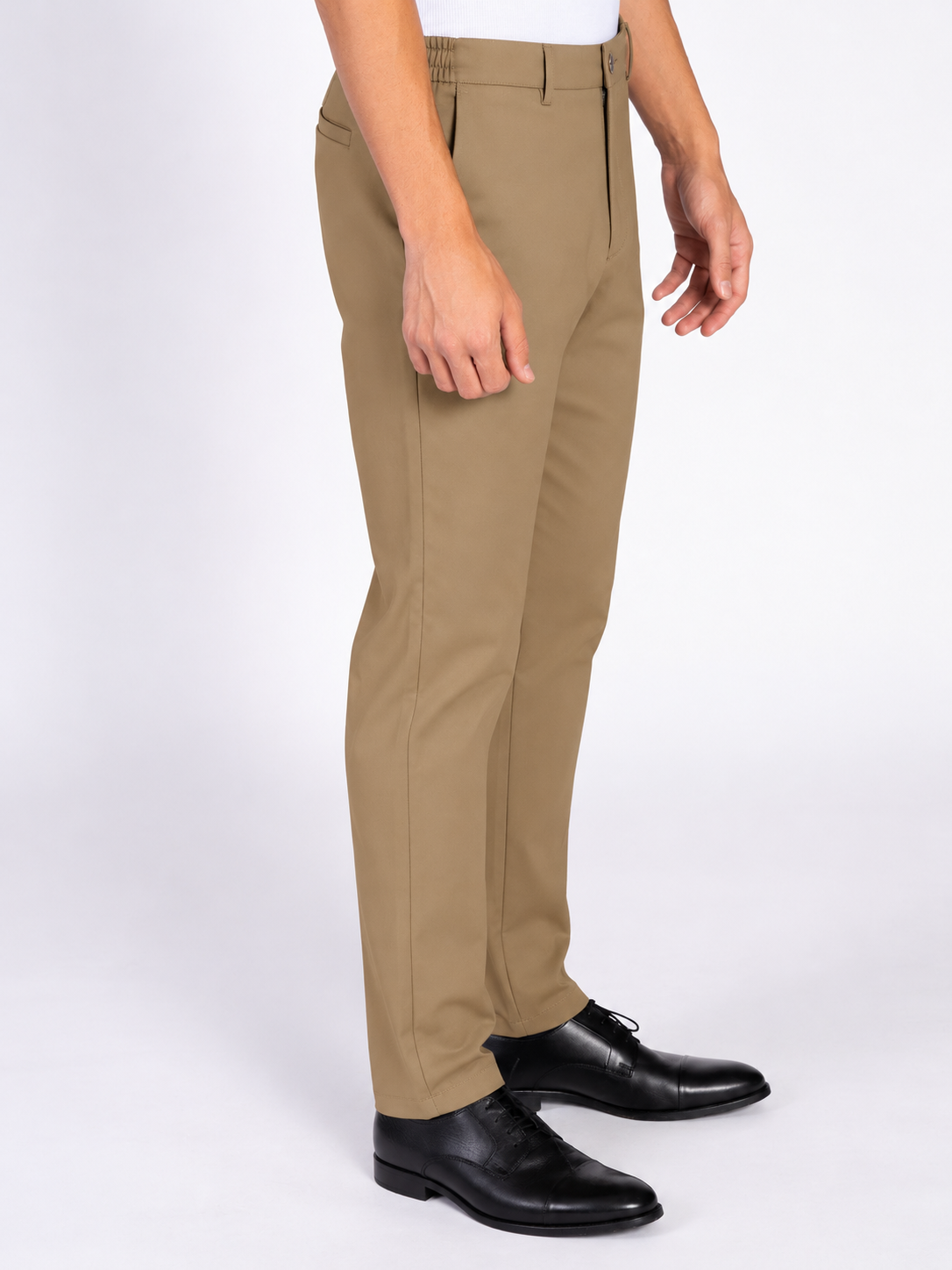 PANTALONE TESSUTO TECNICO|Colore:Fango