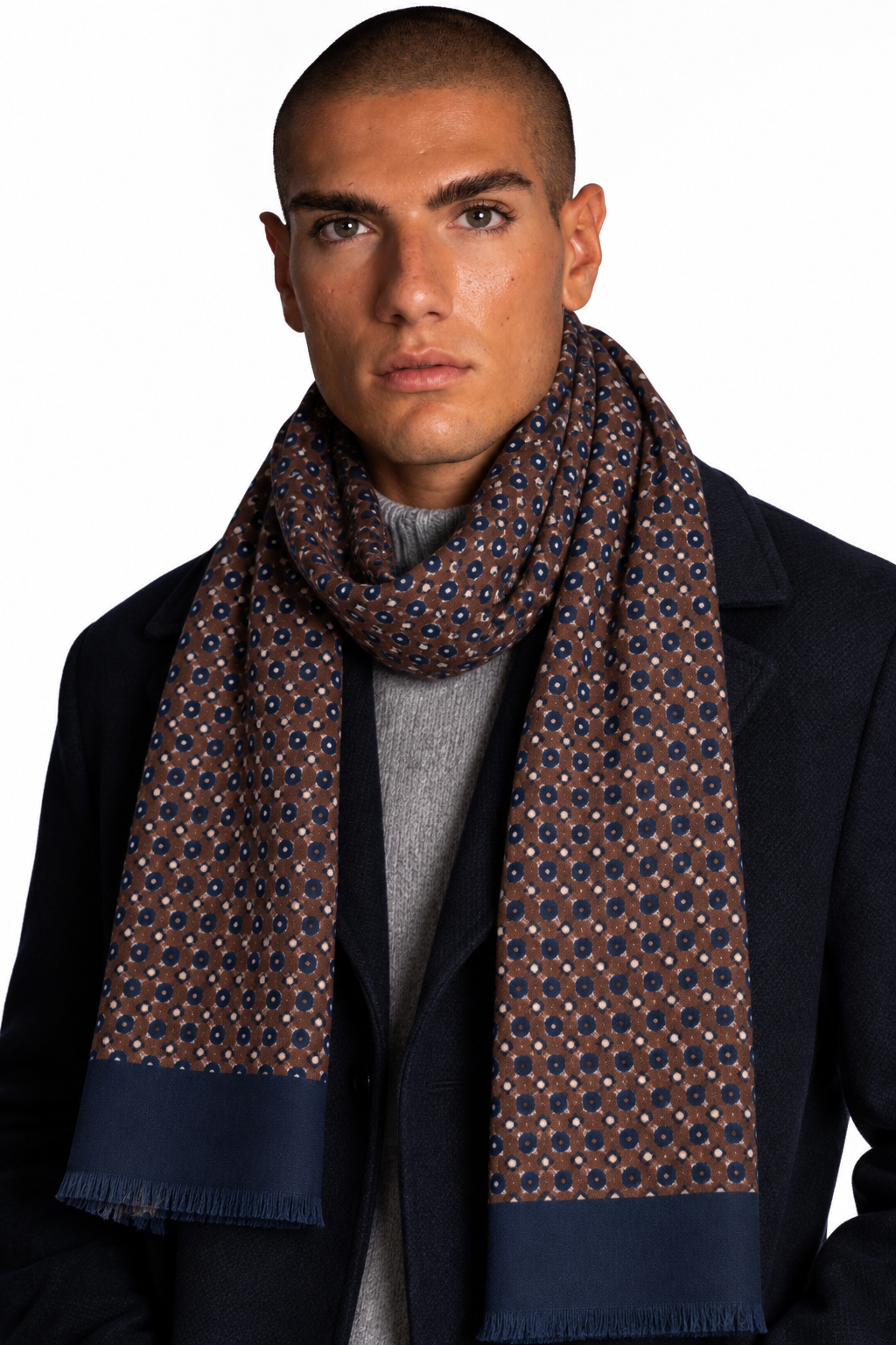 PASHMINA MICRO PATTERN|Colore:Moro