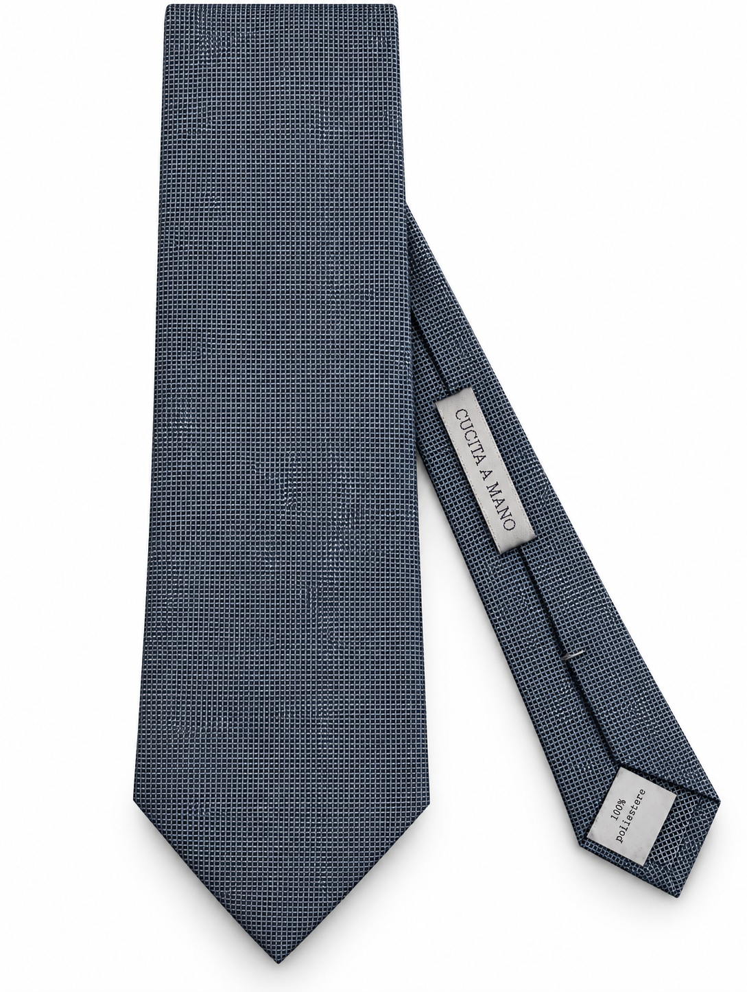CRAVATTA MICRO-TRAMA|Colore:Denim