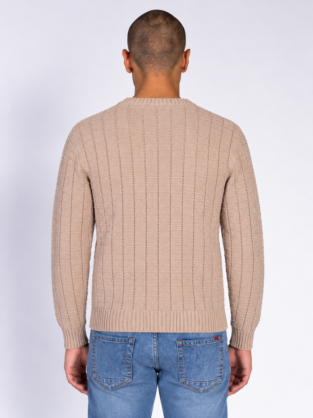 MAGLIA CINIGLIA JACQUARD|Colore:Beige