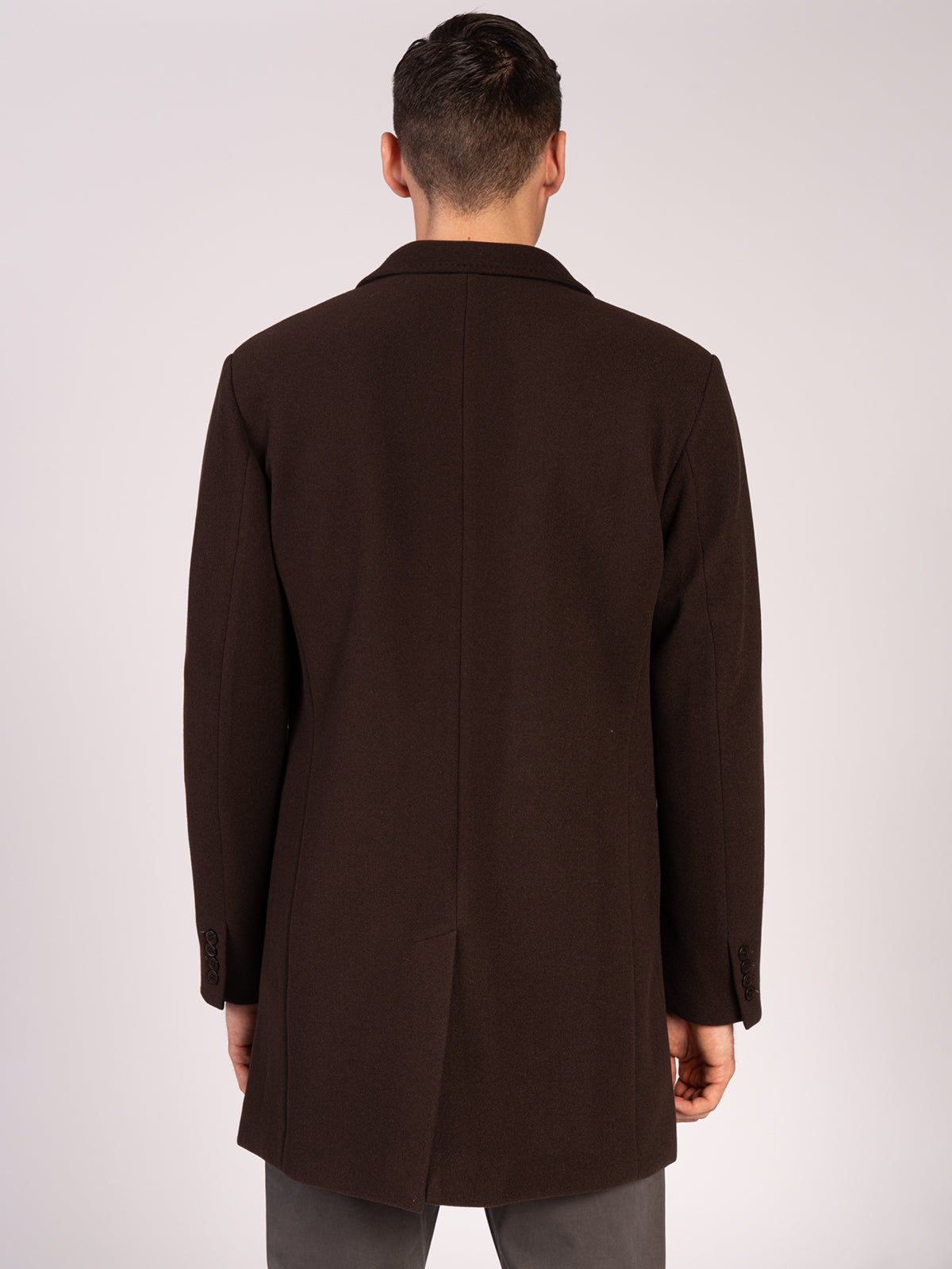 CAPPOTTO MONOPETTO|Colore:Moro