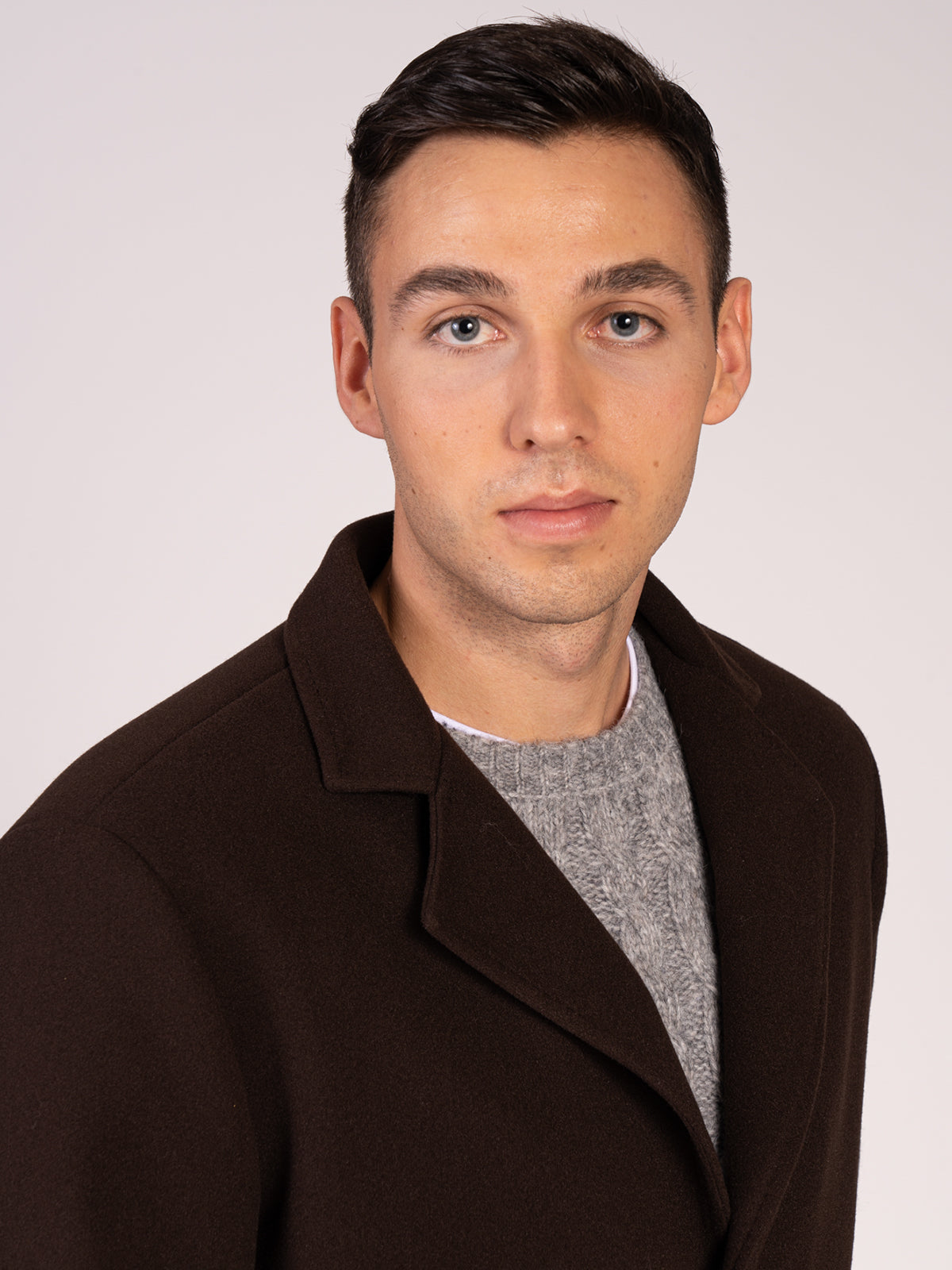 CAPPOTTO MONOPETTO|Colore:Moro