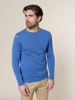 Maglia girocollo|Colore:Bluette