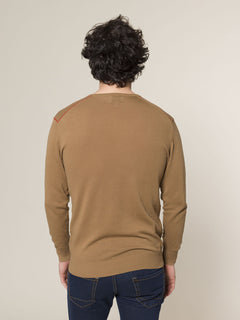Maglia girocollo|Colore:Fango
