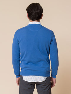 Maglia basic girocollo|Colore:Bluette