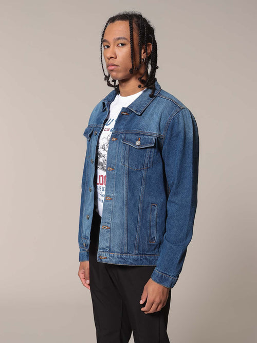 Giacca Jeans scuro