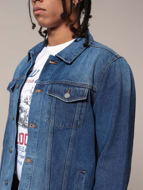 Giacca Jeans scuro